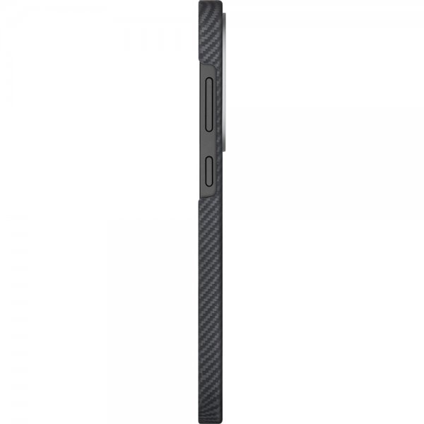 Pitaka Samsung Galaxy S25 Kuori Erittäin ohut kotelo MagSafe Musta/Harmaa Twill
