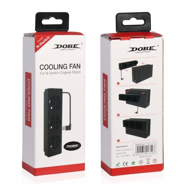Dobe-jäähdytystuuletin Nintendo Switchille