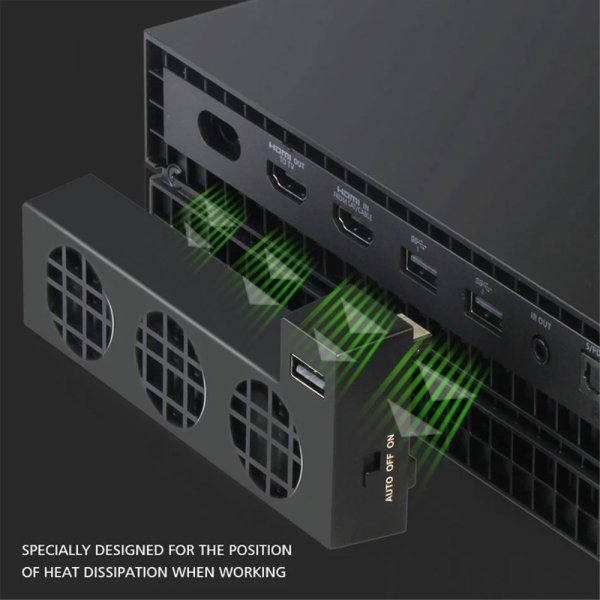 Dobe Jäähdytystuuletin Xbox One X:lle
