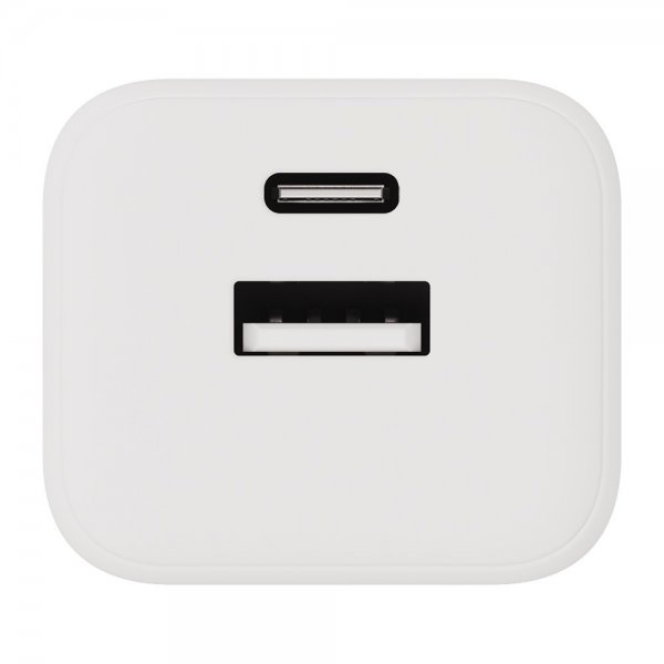 X2O Laturi 20W Kaksois-USB-C/USB-A GaN Valkoinen