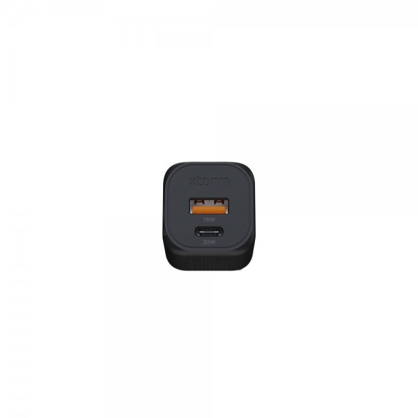 Xtorm Laturi 20W GaN2 Ultra USB-C PD/USB-A Musta