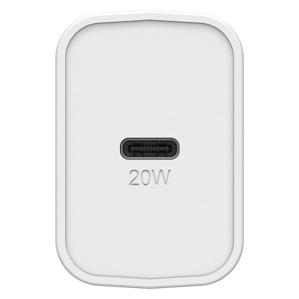 Otterbox Mobiililaturi 20W USB-C PD Cloud Dust White