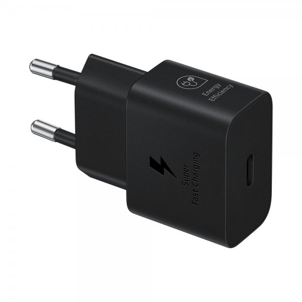 Samsung alkuperäinen laturi 25W virtalähde, musta