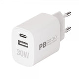 Vivanco-laturi 30W Dual Super Fast PD Charger