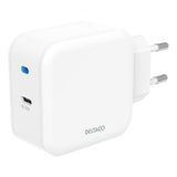 Deltaco Laturi 30W USB-C PD Valkoinen