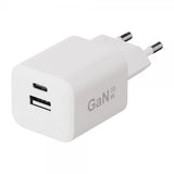 X2O-laturi 35 W kaksois-USB-C/USB-A GaN valkoinen