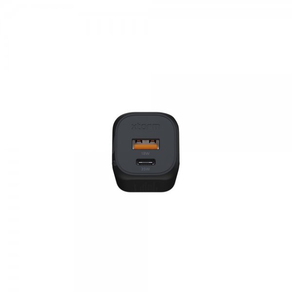 Xtorm Laturi 35W GaN2 Ultra USB-C PD/USB-A Musta