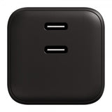 X2O-laturi 45W Kaksi USB-C/USB-C GaN Musta