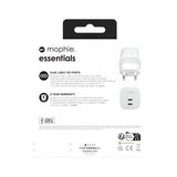 Mophie-laturi 50W USB-C PD -seinäadapteri