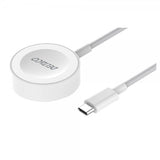 Deltaco-laturi Apple Watchille, USB-C, 1 m, valkoinen
