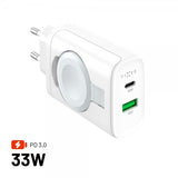 Fixed GaN-laturi 33W Apple Watch/USB-C/USB-A