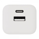 X2O Laturi johdolla 1.2m 35W USB-C/USB-A GaN Valkoinen