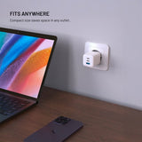 Fixed Laturi Mini PD 65W GaN USB-A & USB-C