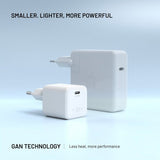 Fixed Laddare Mini PD 65W GaN Valkoinen
