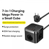 Baseus Laturi PowerCombo Cube PowerStrip 30W