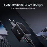 Joyroom Laturi TCG01 65W USB-C-kaapelilla