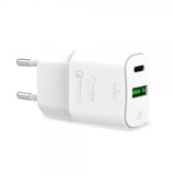 Puro Laddare USB-A + USB-C -seinälaturi 20W