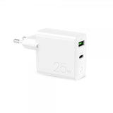 Puro USB-A + USB-C -seinälaturi, 25 W