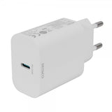 Deltaco laturi USB-C PD -seinälaturi 25W valkoinen