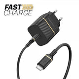 Otterbox-laturi USB-C–USB-C 20 W seinälaturi + kaapeli