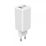 Xqisit-seinälaturi 65W GaN USB-C PD/USB-A