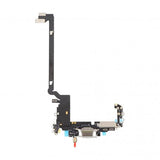 Latausliitin joustokaapelilla iPhone 17 Pro Max -puhelimeen - Hopea