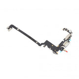 Latausliitin joustokaapelilla iPhone 17 Pro Max -puhelimeen - Hopea
