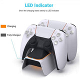 Dobe-lataustelakka kahdelle PlayStation 5 -ohjaimelle