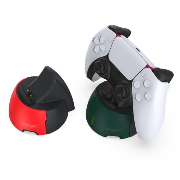 Dobe Lataustelakka PlayStation 5 -ohjaimelle, punainen