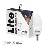 Lite bulb moments White & Color Ambience (RGB) E14 Lamppu - 3 kpl
