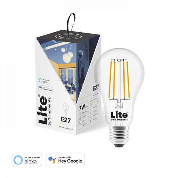 Lite bulb moments White Ambience E27 Filament-lamppu