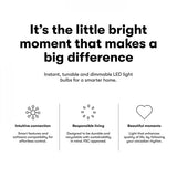 Lite bulb moments White Ambience E27 Filament-lamppu