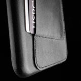 Mujjo iPhone 6/6S Plus Täysnahkainen Lompakkokotelo Harmaa
