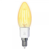 Deltaco Smart Home LED-lamppu Filament E14 WiFi 4.5W