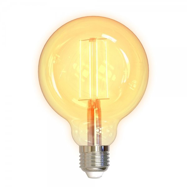 Deltaco Smart Home LED-lamppu Filamentti E27 WiFi G95 5.5W