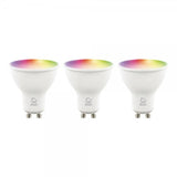 Deltaco Smart Home LED-lamput GU10 RGB WiFi 4.7W 3-pakkaus