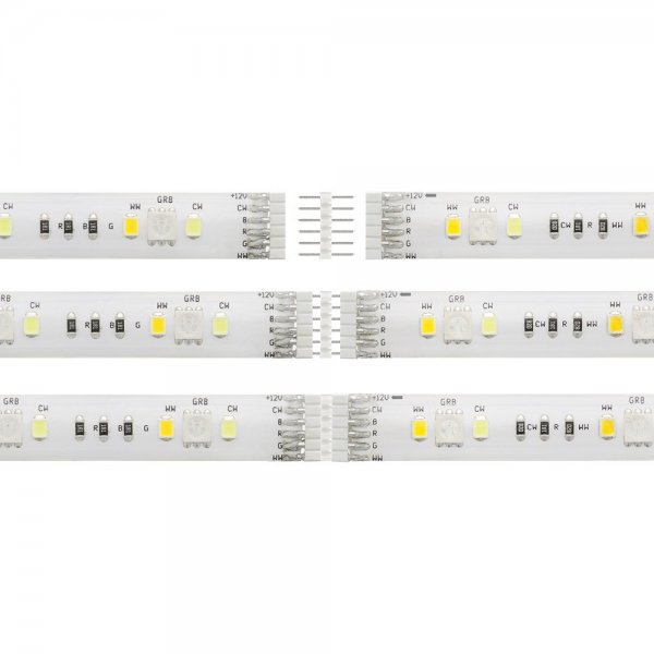 Deltaco Smart Home LED-nauhan jatko RGB 6-pin 1m