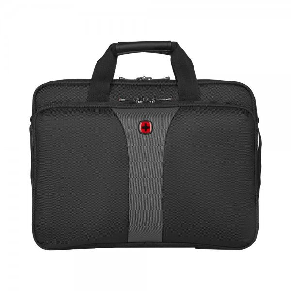 Wenger Legacy 16" Double Gusset -tietokonelaukku, harmaa/musta