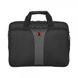 Wenger Legacy 16" Double Gusset -tietokonelaukku, harmaa/musta