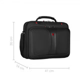 Wenger Legacy 16" Slim -tietokonelaukku, musta