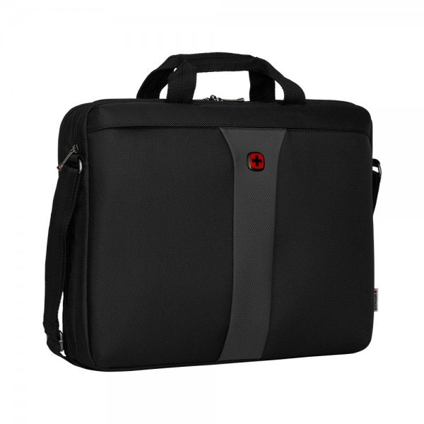 Wenger Legacy 17" Slim -tietokonelaukku, harmaa/musta