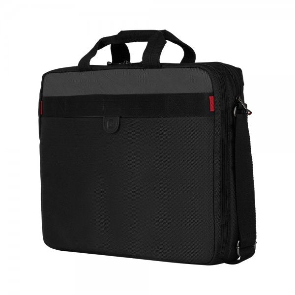 Wenger Legacy 17" Slim -tietokonelaukku, harmaa/musta
