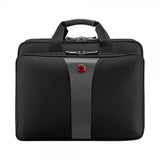 Wenger Legacy 17" Triple Gusset -tietokonelaukku, harmaa/musta
