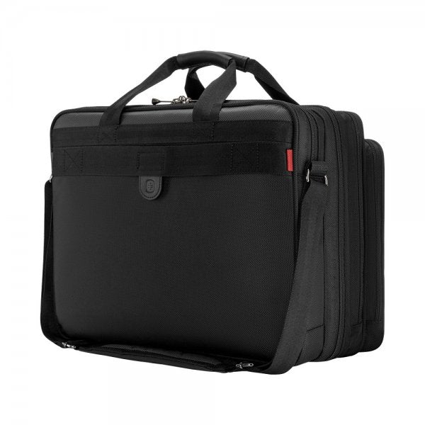Wenger Legacy 17" Triple Gusset -tietokonelaukku, harmaa/musta