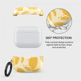 Burga AirPods Pro 3 -kuoret, Lemon Tart -design