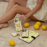 Burga AirPods Pro 3 -kuoret, Lemon Tart -design