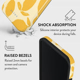Burga iPhone 16e/iPhone 17e -kuori Tough MagSafe Lemon Tart