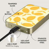 Burga Powerbank MagSafe 5000 mAh Lemon Tart Gold