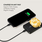 Burga Powerbank MagSafe 5000 mAh Lemon Tart Metalliharmaa