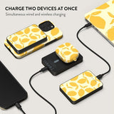 Burga Powerbank MagSafe 5000 mAh Lemon Tart Metalliharmaa